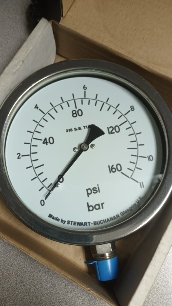 Pressure Gauge Psi Tosl Engineering Limited