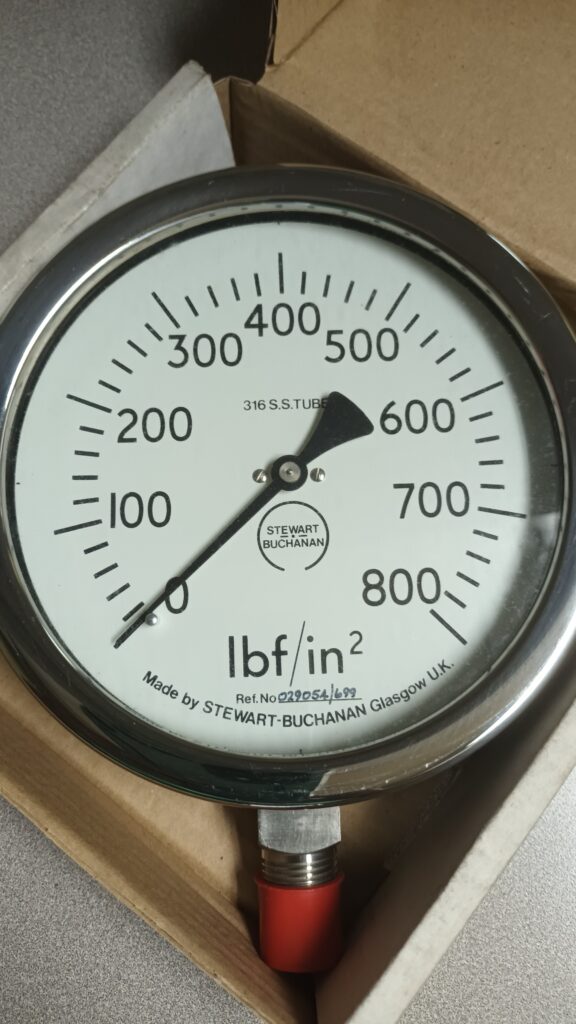 Pressure Gauge Psi Tosl Engineering Limited